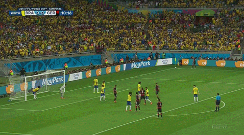 Germany 7:1 win over Brazil