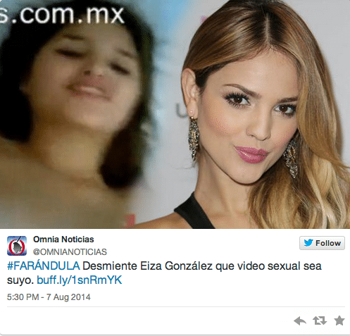 Eiza Gonzalez nude. Denies adult entertainment video, again…
