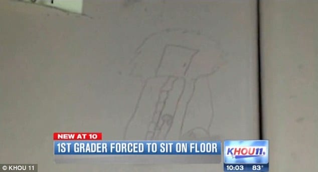 Texas first grader forced to sit on floor 