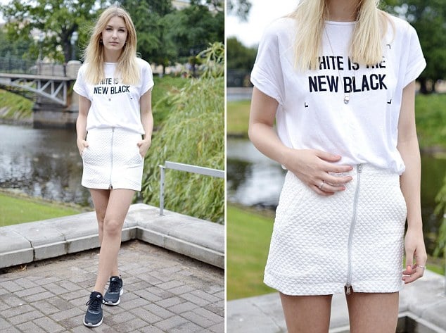 Zara's White is the new black t shirt racist