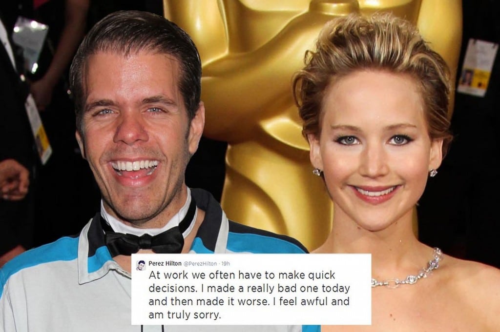Jennifer Lawrence Perez Hilton