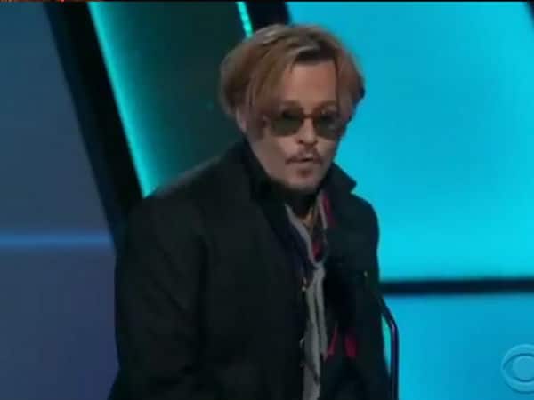 Johnny Depp drunk