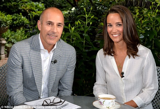 Pippa Middleton NBC Today correspondent