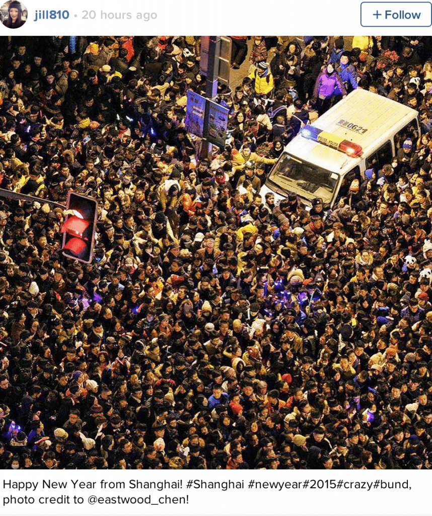 Shanghai New Year’s eve stampede