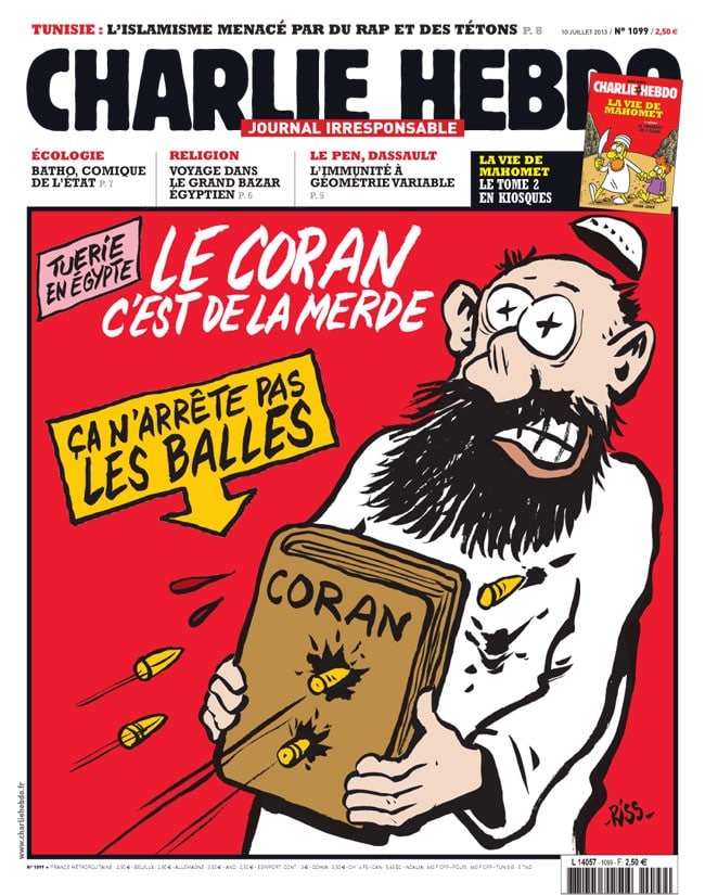 Charlie Hebdo attack. Media propaganda