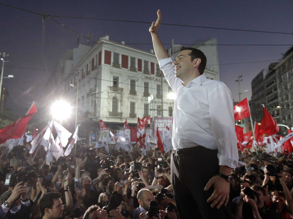 Alexis Tsipras Syriza 