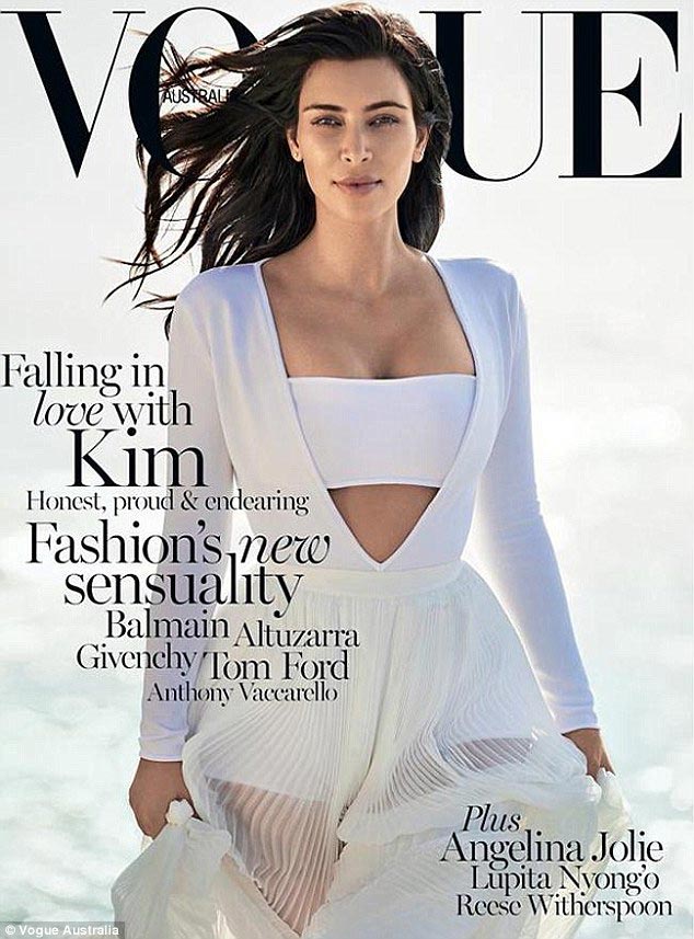 Kim Kardashian Vogue Australia