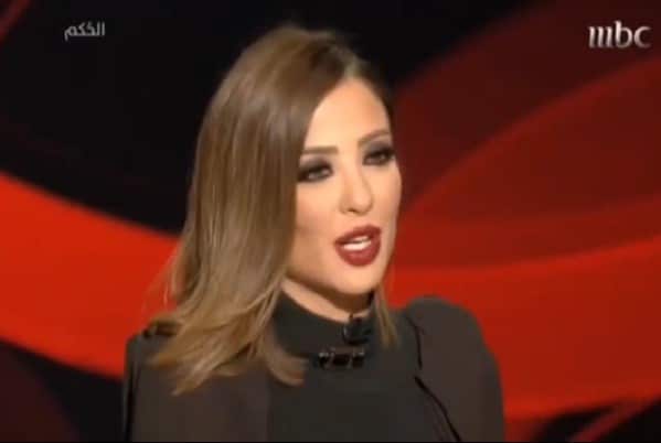 female Saudi TV presenter fired
