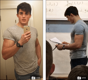 Pictures: Pietro Boselli is the world’s hottest ‘model’ math teacher.
