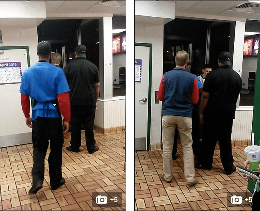 McDonald’s worker knocks out customer