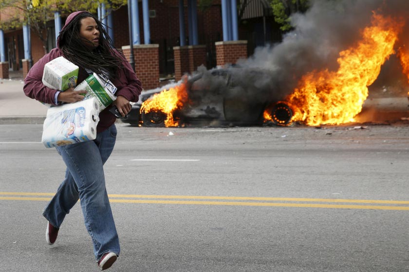Baltimore looters