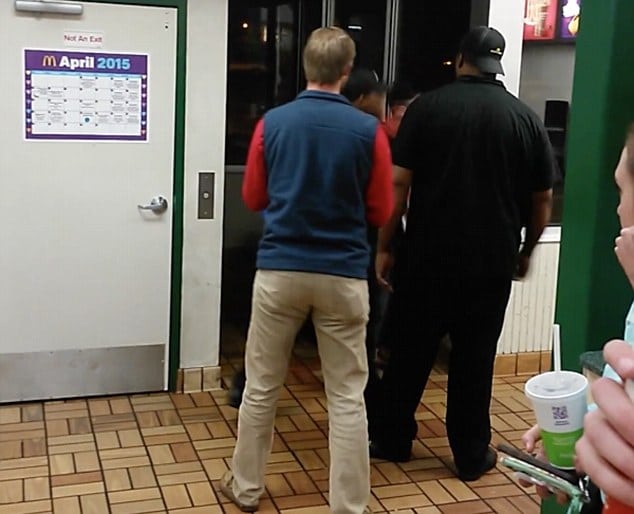 McDonald’s worker knocks out customer