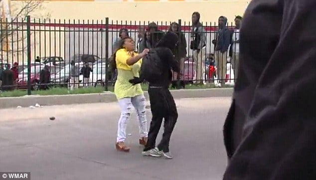 Baltimore mom smacks son 