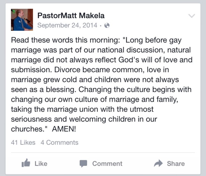 Reverend Matthew Makela