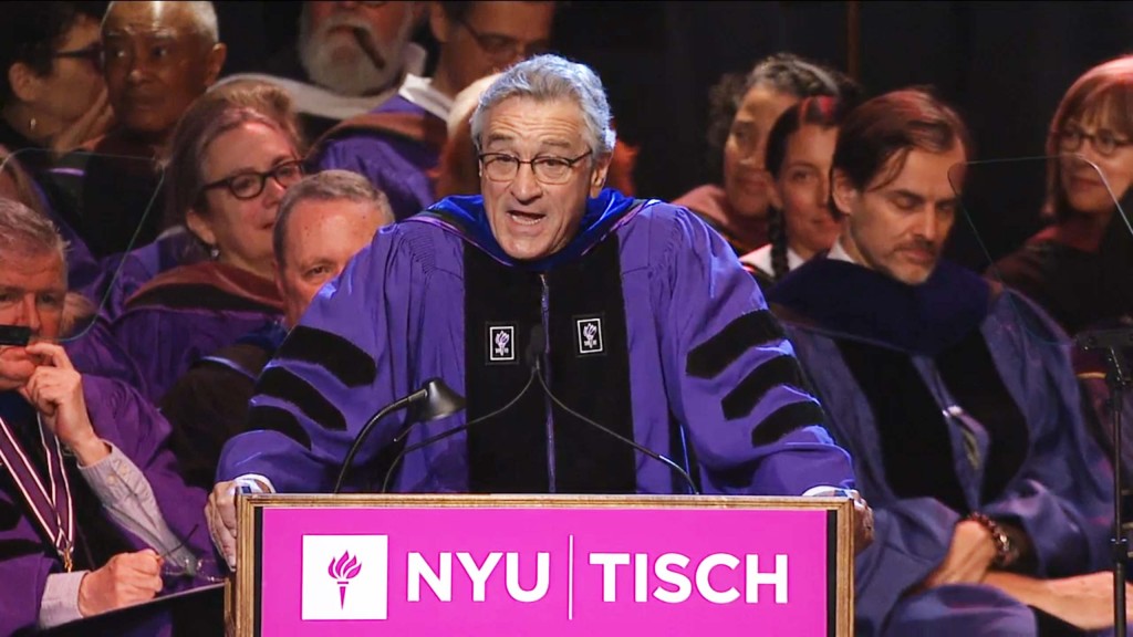 Robert De Niro: ‘You’re fu*ked’ 