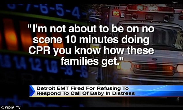 Detroit EMT fired