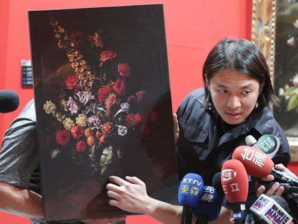 Taiwanese boy trips and punches hole in $1.5m Paolo Porpora painting