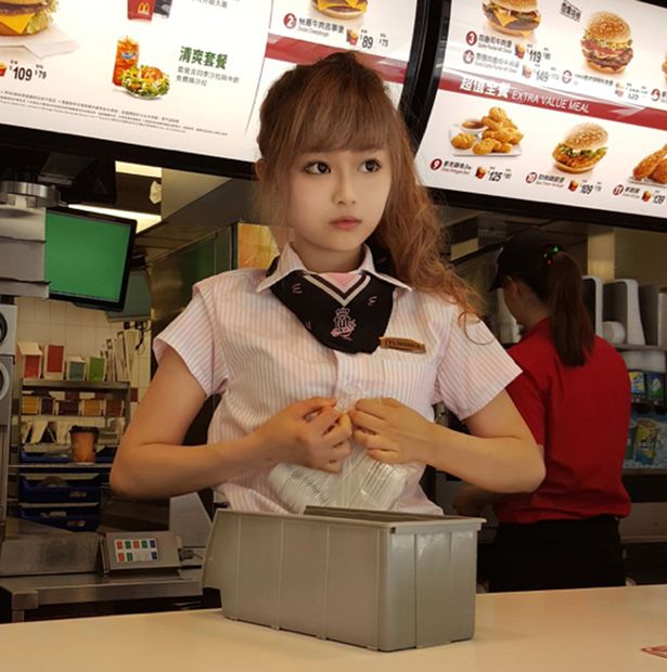 Taiwanese Mcdonald’s goddess