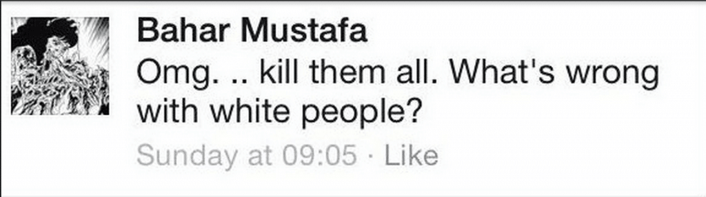 #KillAllWhiteMen: Why it was wrong to summons Bahar Mustafa 