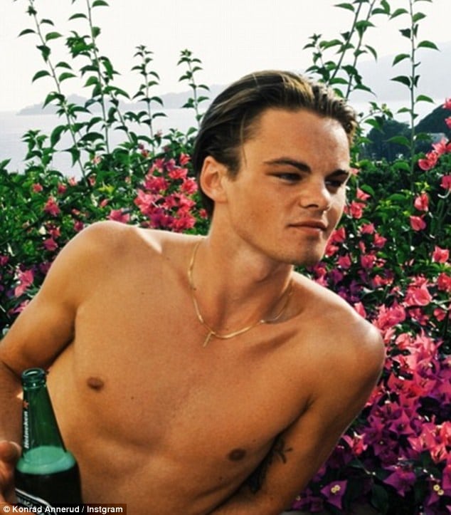 Konrad Annerud Swedish Leonardo DiCaprio lookalike