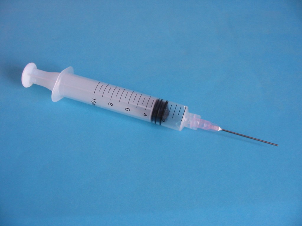 Otsuka Pharmaceutical Nurse reusing syringe leads to 70 patients tested for HIV