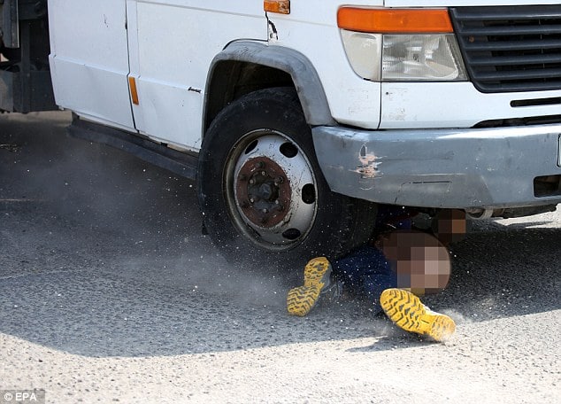 Israeli motorist killed by Palestinian truck after clubbing cars