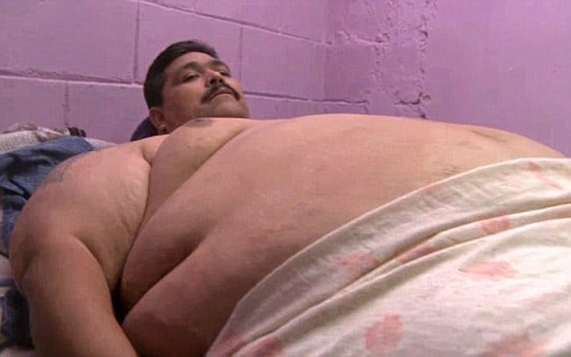 Andres Moreno world’s fattest man dies Xmas day