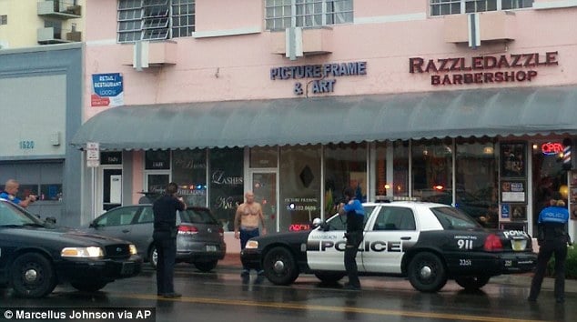Miami bank robber killed by cops