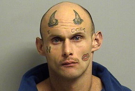 Paul Terry tattoo robber 