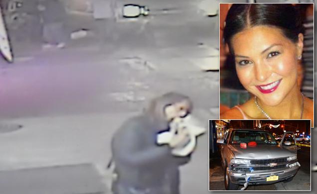 New York woman eating pizza witnesses fatal car crash walks off