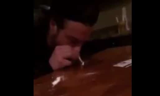 Maty Mauk snorting cocaine
