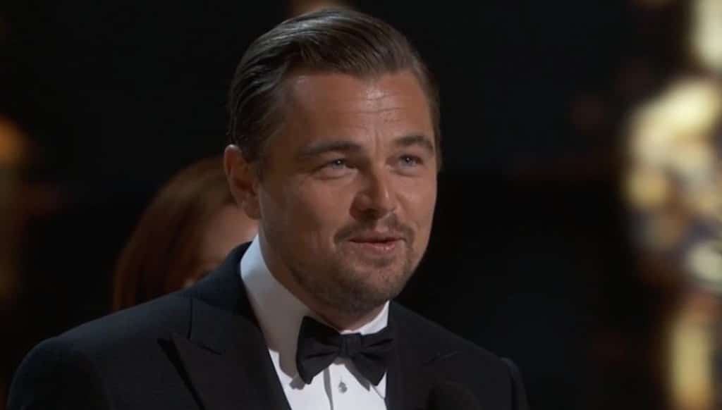 Leonardo DiCaprio Oscar win