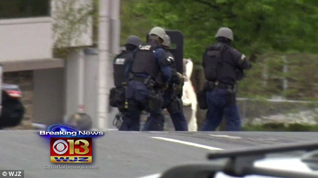 Baltimore TV station evacuated