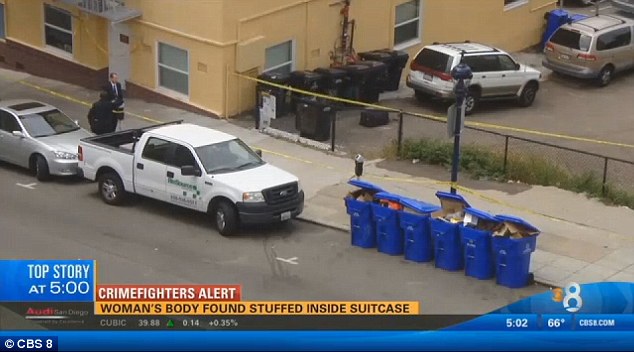 Girls body found suitcase San Diego hotel