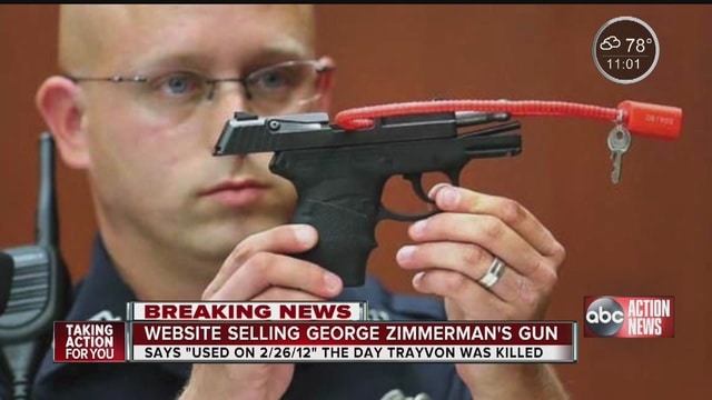 George Zimmerman gun
