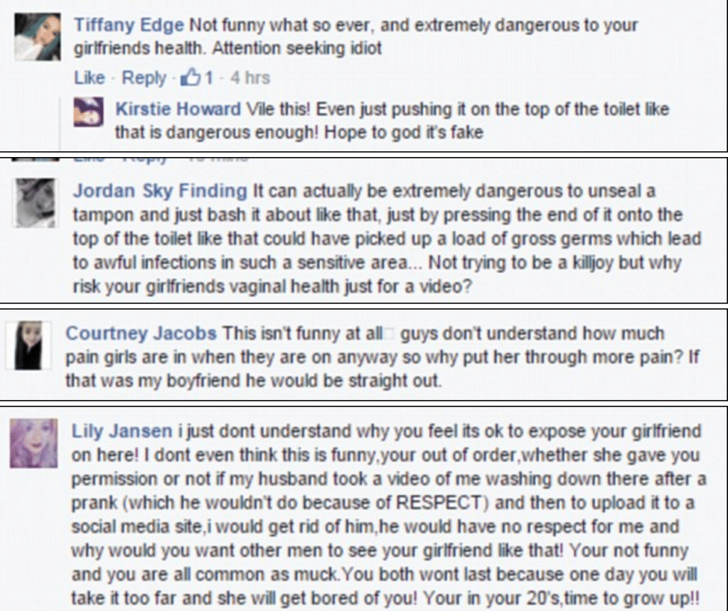 Hot vagina prank
