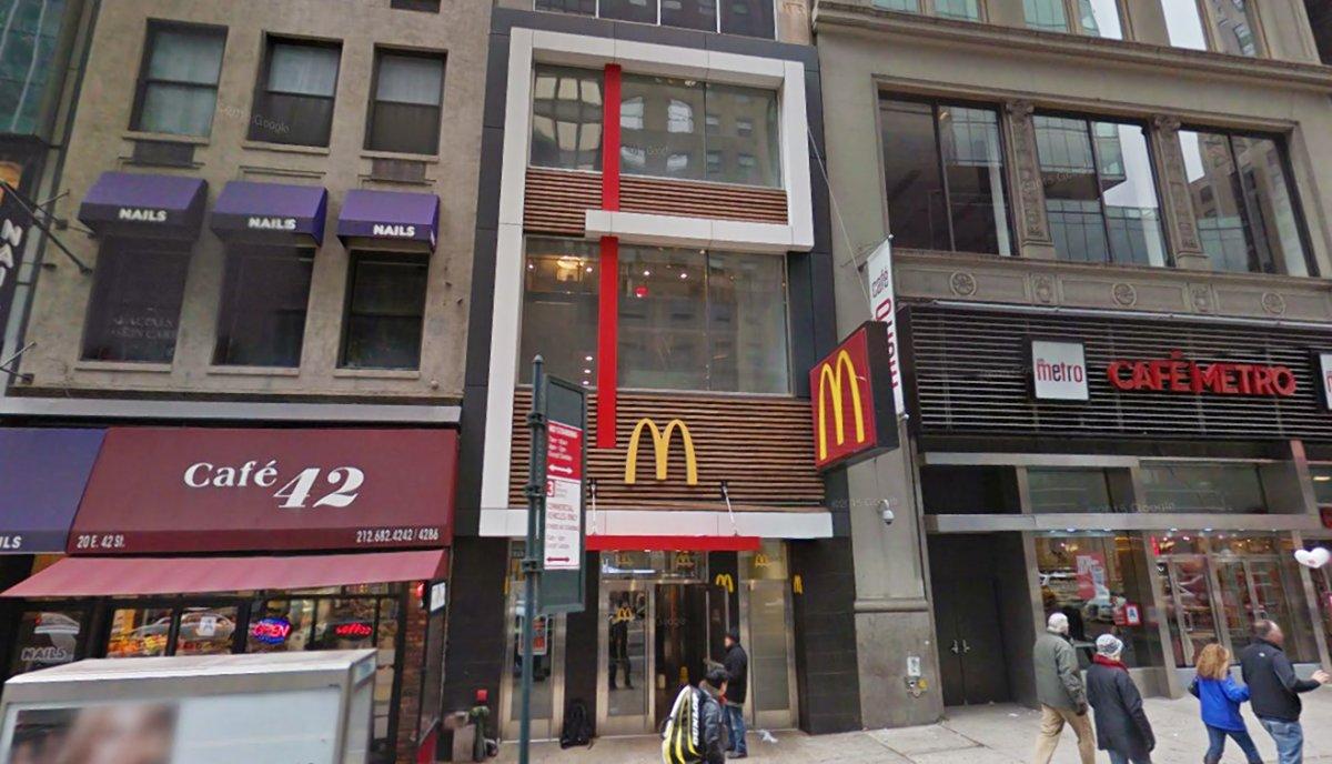 Manhattan McDonald’s suicide