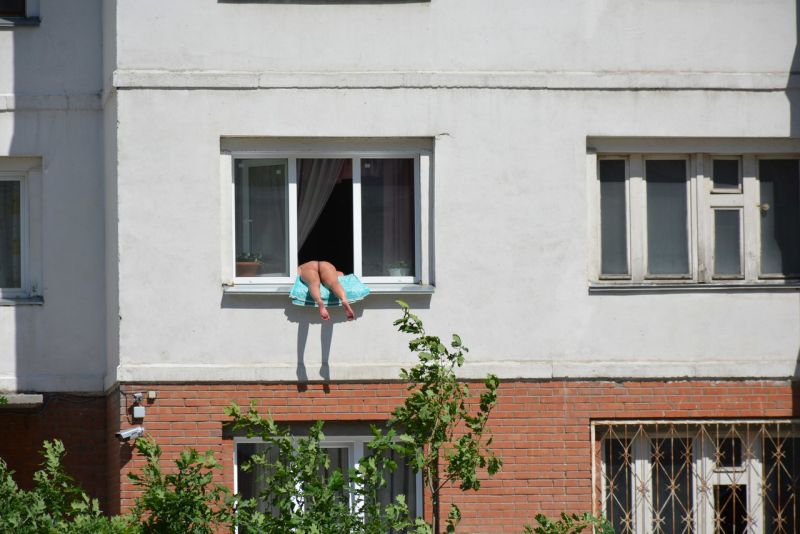 Novosibirsk sunbather