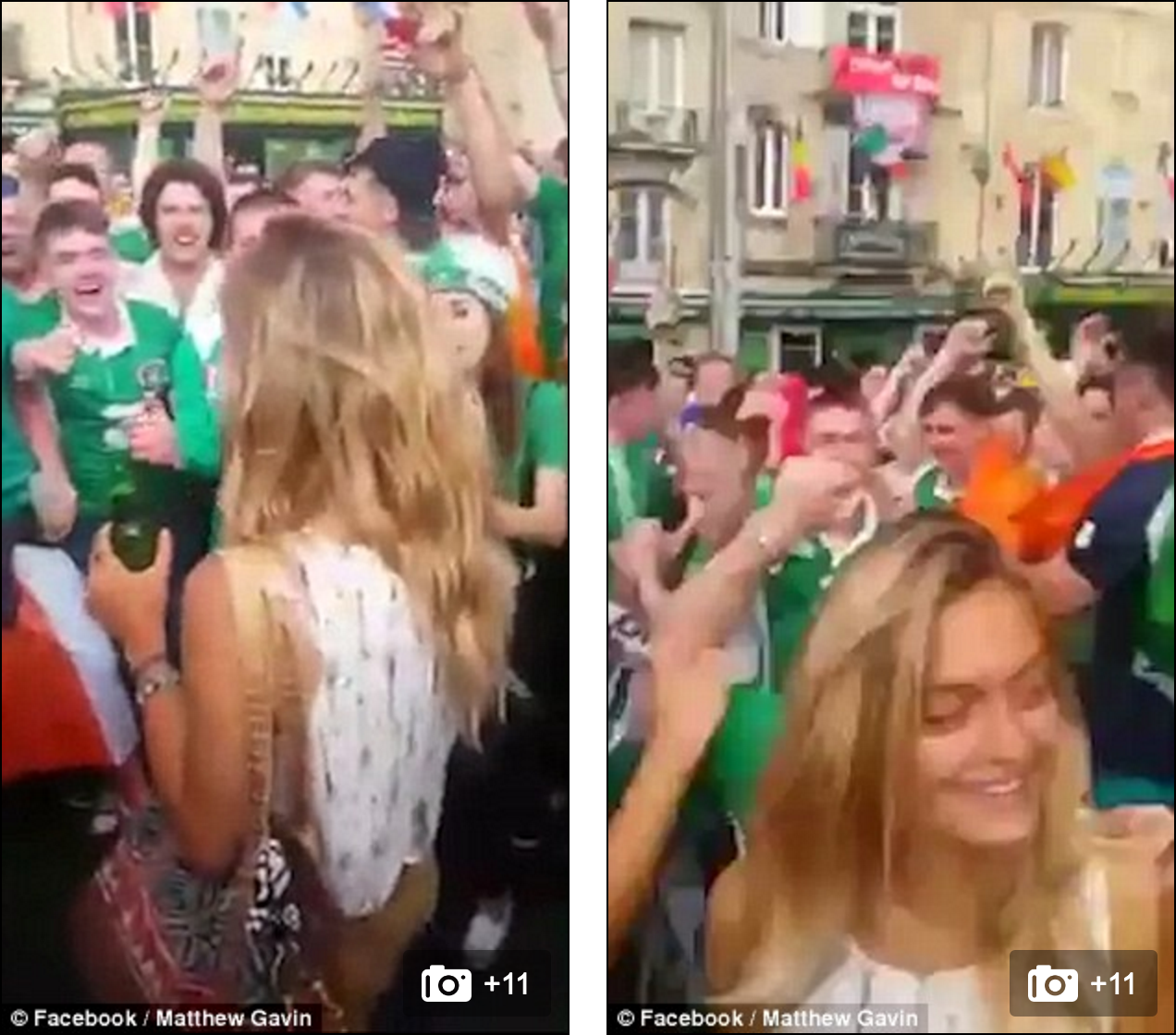 Carla Romera Photos French Lifeguard Serenaded By Irish Fans Goes Viral