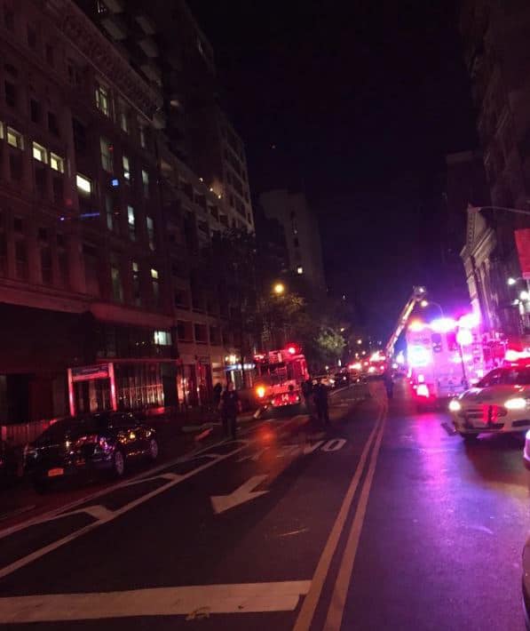 Chelsea Manhattan explosion