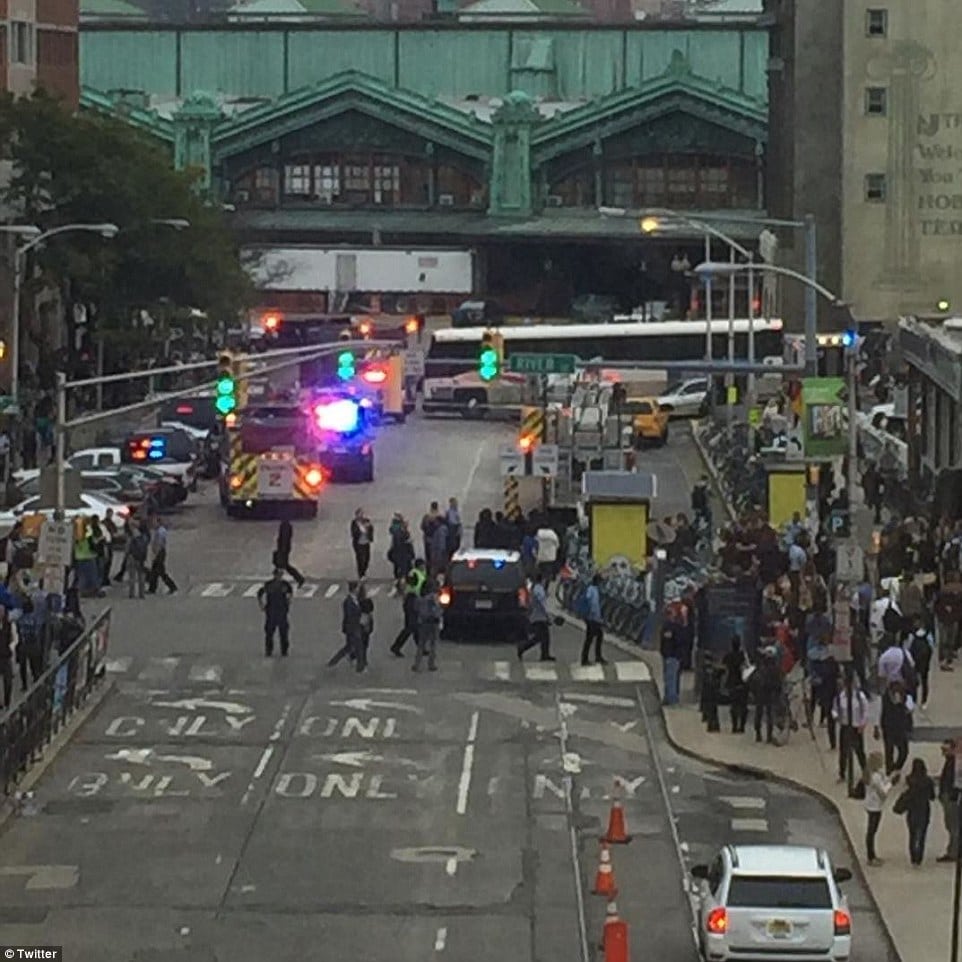 Hoboken train station crash