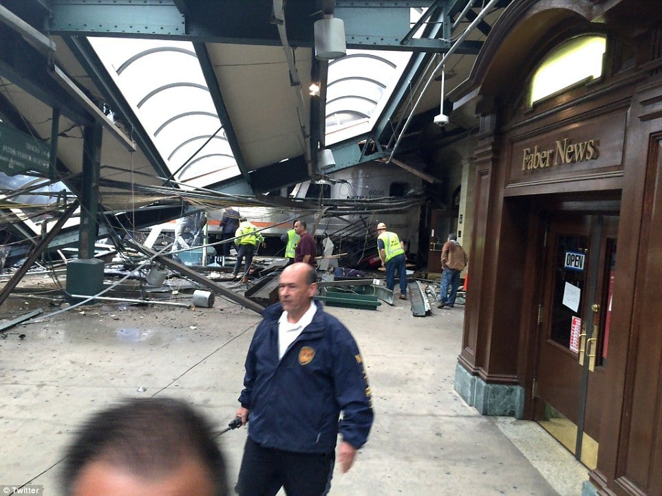 Hoboken train station crash