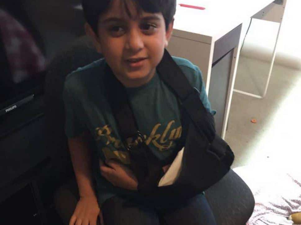 7 year old Pakistani boy beaten for being Muslim