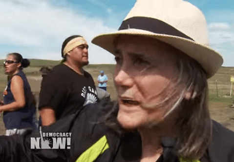 Amy Goodman North Dakota riot charges