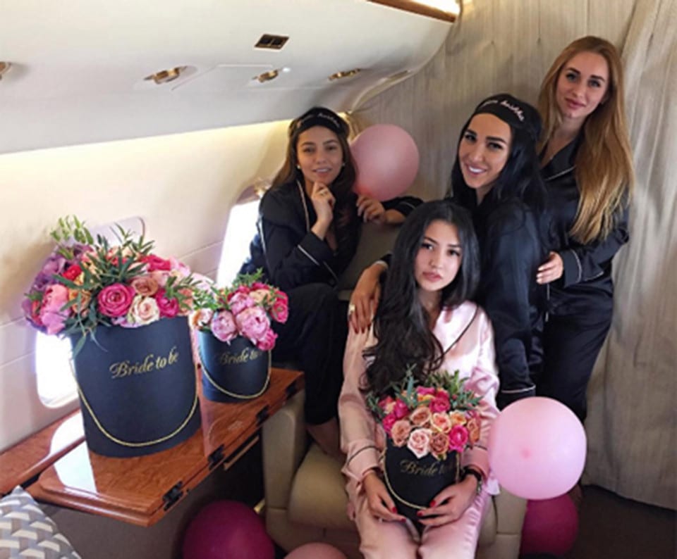 Welcome To Madina Shokirova S Wedding Russian Oil Tycoon Daughter Gets Private Jets Half