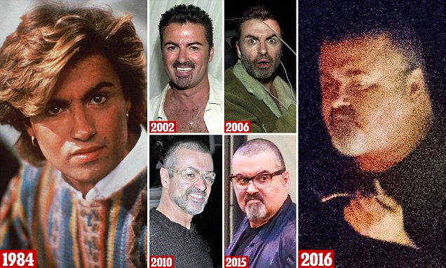 George Michael weight gain