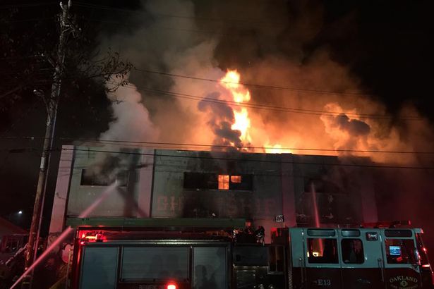 Rave Cave Oakland nightclub fire