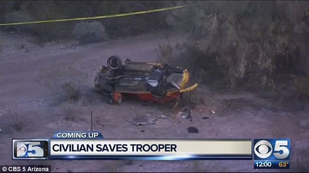 Ambushed Arizona DPS trooper 