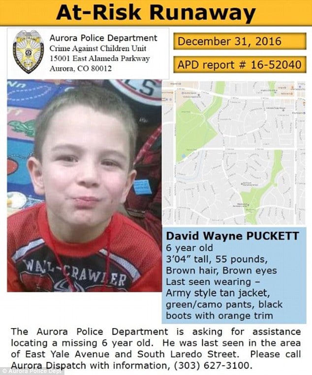 David Puckett dead: How did 6 year old Aurora boy end up drowning?