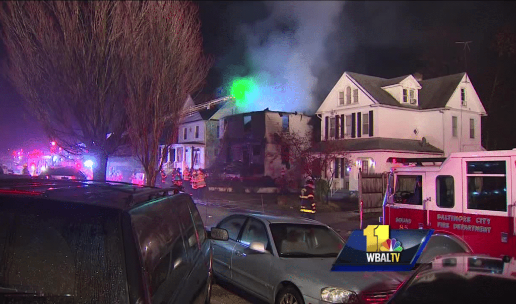 Katie Malone Baltimore house fire 